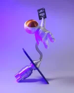 Astronaut držač za fotografije - Image 2