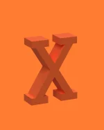 X - 3D Slova, Brojevi i Simboli