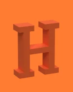 H - 3D Slova, Brojevi i Simboli