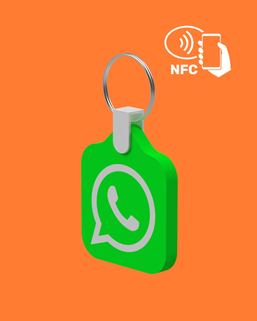 nfc3 WhatsApp NFC Privezak - Image 1