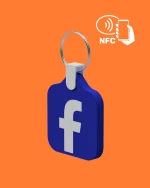 Facebook NFC Privezak