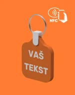 Text NFC Privezak